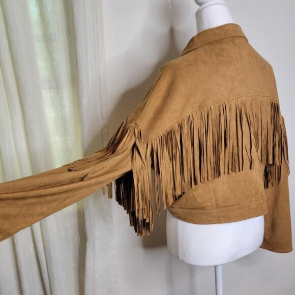 Vintage Fringe Suede Jacket - Picture 3 of 12